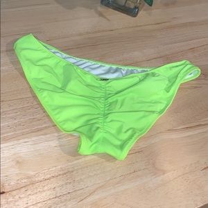 Victoria Secret cheeky ruched bikini bottoms